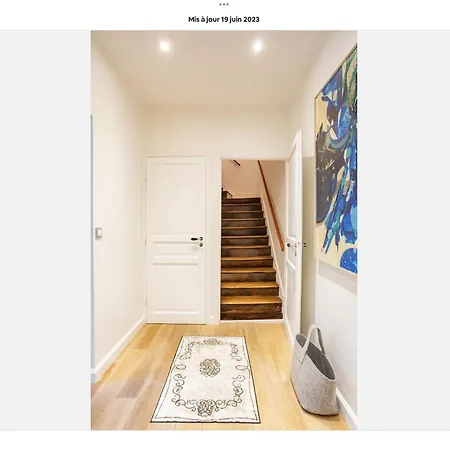 Maison Standing Et Sympa Proche Roland Garros Et Metro *